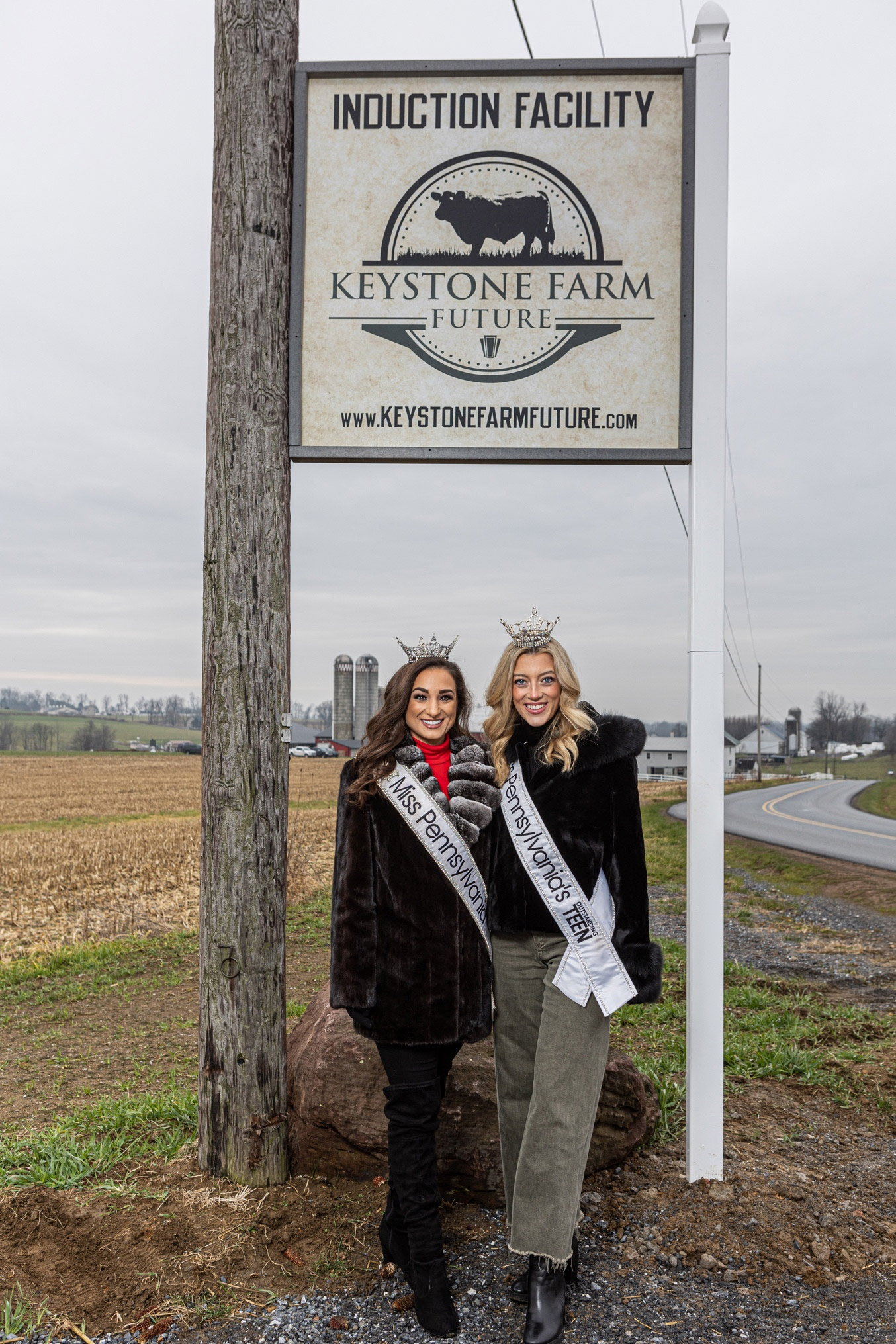 Miss Pennsylvania 2021, Meghan Sinisi and Miss Pennsylvania’s Outstanding Teen 2021, Jaylen Baron